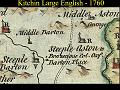 12. Kitchin map of Steeple Aston 1760